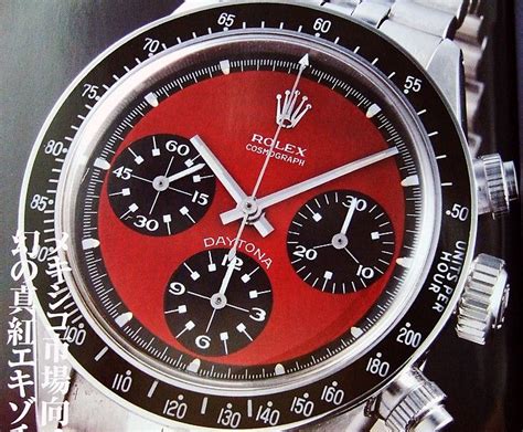 paul newman ferrari red rolex|rolex paul newman dials.